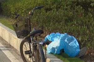 兴宁一男子在国税红绿灯处身亡！