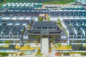 兴宁玖崇湖温泉小镇雏形初现