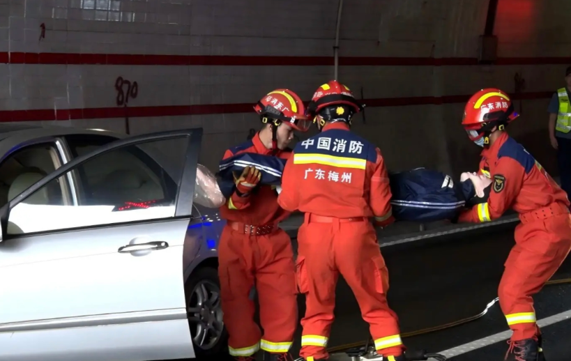 隧道突发泥石流？梅河高速多部门联动“硬核”演练